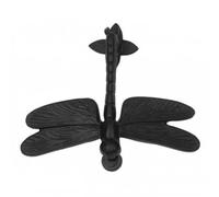 Butterfly Dragonfly Front Door Knocker Black Iron Front Door Hardware