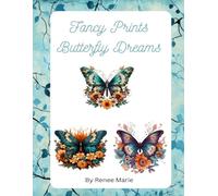 Butterfly Dreams Counted Cross Stitch Patterns - 3 Different Patterns, Easy, Full Sized, Needlepoint Floral Garden (Spring Butterflies)