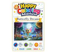 Butterfly Dreams (Happy Coloring Adventures)