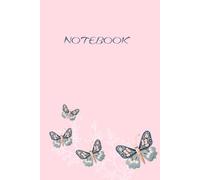 Butterfly Dreams Notebook: Lined Notebook with Name Page | Soft Pink Floral Design | Perfect for School, Work or Personal Notes