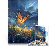 Butterfly Dreamscape1000 Pieces Puzzles for teenagers Stress Reliever Difficult Challenge is ideal as gifts for the whole family 38x26cm