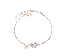 Butterfly Earring Necklace Bracelet Set Gold Plated Dainty Butterfly Jewelry Set With Cubic Zirconia Birthday Bar Mitzvah For Women Or Girls Bracelet Watches for Men (GD2, A)