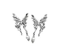 butterfly earrings with a sense of minority design, high-level cold and indifferent style for women.