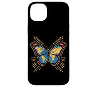 Butterfly Earth Map Global Adventure Case for iPhone 14 Plus
