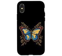Butterfly Earth Map Global Adventure Case for iPhone X/XS