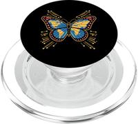 Butterfly Earth Map Global Adventure PopSockets PopGrip for MagSafe
