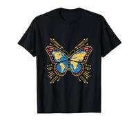 Butterfly Earth Map Global Adventure T-Shirt