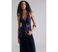 Butterfly Effect Halter Top at Free People in Purple Combo, Size: XS - female