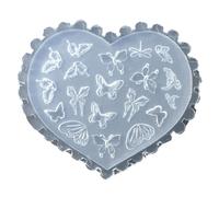 Butterfly Embossing Nail Art Mold 3D Silicone Carving Acrylic UV Gel Silicone Girl Tool Embossing