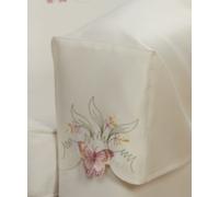 Butterfly Embroidered Arm Caps - Pink - Emma Barclay | TJ Hughes