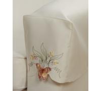 Emma Barclay Butterfly Embroidered Arm Caps in Spice - 18x20x33cm