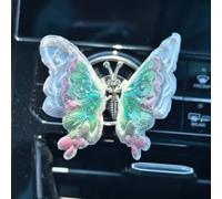 Butterfly Embroidery Fabric Patch for Hanfu and Car Interior Enhancement with Authentic Chinese Cultural Motifs (green)