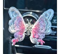 Butterfly Embroidery Fabric Patch for Hanfu and Car Interior Enhancement with Authentic Chinese Cultural Motifs (purple)