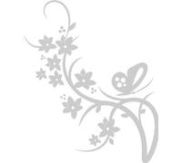 Butterfly Etch Effect, Frosted Vinyl Window Sticker