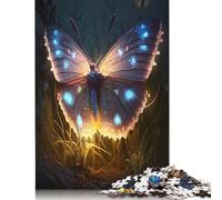 Butterfly Ethereal Puzzle Jigsaws 1000 Pieces for Adults Puzzle Adult Jigsaw Puzzle Jigsaw Puzzles for Adults Educational Game Challenge Toy 38x26cm/1000pcs