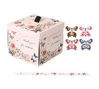 Butterfly expl0sion Gift Box - Exploding Birthday surprise b0x, Party Trick Gift With Wind Up Butterflies For Family Friends Lovers, Explosive Present B0x For Celebrations Weddings Anniversari