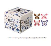 Butterfly expl0sion Gift Box - Exploding Birthday surprise b0x, Party Trick Gift With Wind Up Butterflies For Family Friends Lovers, Explosive Present B0x For Celebrations Weddings Anniversari