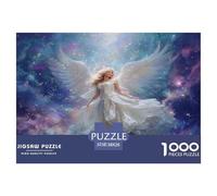 Butterfly Fairy Jigsaw Puzzles Puzzle for Adults Kids. 1000 Piece Impossible Challenge Toy Educational Game Home Decoration for Educational Games Gifts 38x26cm/1000pcs