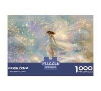 Butterfly Fairy Jigsaw Puzzles Puzzle for Adults Kids. 1000 Piece Whimsical Challenge Toy Educational Games Home Decoration for Educational Games Gifts 38x26cm/1000pcs
