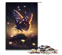 Butterfly Fanciful Jigsaw Puzzles for Adults Piece Jigsaw Puzzles for Adults for Teenagers Family Game Night Brain-Challenging Gift Idea 1000 PCS(75x50cm)
