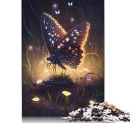 Butterfly Fanciful Puzzle Jigsaws 1000 Pieces for Adults Puzzle Adult Jigsaw Puzzle Jigsaw Puzzles for Adults Educational Game Challenge Toy 1000pcs (75x50cm)