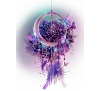 Butterfly Feathers Paint by Numbers for Adults with Frame, Large Paint by Number Canvas Kits, DIY Color Oil Painting Acrylic Paints with Brushes, Hobbies for Adults Women, Home Decor 30x40cm J8-161