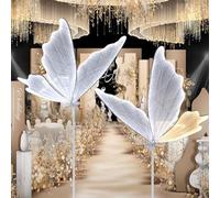 Butterfly Floor Lamp - Creative Hanging Decoration Props for Wedding Party, Unique Ceiling Light Fixture
