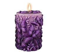 Butterfly Flower Cylinder Molds Silicone Wave Spiral Candle Mold - Silicone Resin Casting Molds for Candle & Resin & Soap Craft Supplies