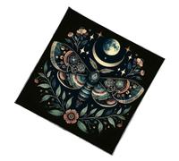 Butterfly Flower Pattern Tarot Card Tablecloth Altar Cloth Altar Sacred Table Tapestry Easy Use Butterfly Flower Pattern Tarot Tablecloth Spiritual Deckyo