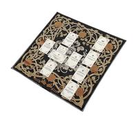 Butterfly Flower Tarots Card Tablecloth Meditations Cloth Psychic Reading Mats Board Game Accessories Energy Cleansing Tarots Ritual Cloth