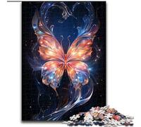 Butterfly form Another Universe Adult Jigsaw Puzzles 1000 Pieces Wooden Puzzles Perfect Home Or Office Decor, Ideal size 50x75cm