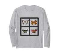 Butterfly Four Beautiful Butterflies Long Sleeve T-Shirt