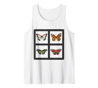 Butterfly Four Beautiful Butterflies Tank Top
