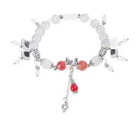 Butterfly Foxes Star Female Luxury Exquisite High-grade Girlfriends Couple Double Layer Fashion Jewelry Foxes Butterfly Star Snake Pendant