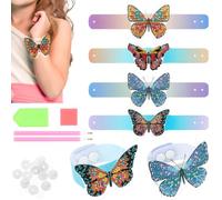 Butterfly Friendship Bracelet Kit for Crafting and Personal Adornment