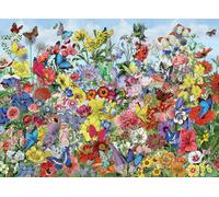 Butterfly Garden Jigsaw Puzzle 1000 Pieces Cheatwell Games Multi One Size