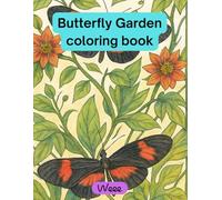 Butterfly Garden: Premium Relaxing Animal Coloring Book for Adults and Teens Featuring Butterflies (Relaxing Animal Coloring Books)