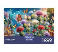 Butterfly GardenFormidable 1000-Piece Jigsaw Puzzles for Adults An Odyssey of Impossible, Hard, And Difficult Challenging Puzzle Educational Games - The Ultimate Gift for Dedicated Adult And Teen Puz