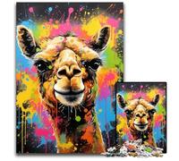Butterfly Graffiti Painting 1000Pc Adults Jigsaw Puzzle Jigsaw Puzzles Relaxing Entertainment, Home Decor 26X38CM/10.23x14.96inch