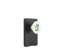 Butterfly Green ribbon for mental health PopSockets PopWallet for MagSafe