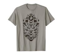 Butterfly Grunge Fairycore Aesthetic Luna Moth Mushrooms Y2K T-Shirt