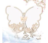 Butterfly Guest Sign in - Shower Guest Book Alternative, Elegant Keepsake | Decorative Butterfly Design Signature Pages Ideal for Graduation Birthday Ceremony Party Celebration