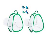 Butterfly Habitat Cage, Butterfly House Net, CuiCanflaButterflies Breeding Net Children, Pack of 2 Insect and Butterfly Habitat Cage