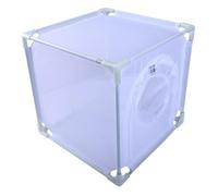 Butterfly Habitat Cage Freestanding Multiuse Ornamental Cage for Garden White
