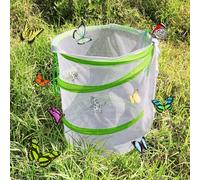 Butterfly Habitat Cage - Mini Mesh Terrarium, Caterpillar Habitat Enclosure | See Through Observation Containers, Portable Butterfly Cage With Indoor Outdoor Nature Study Kids Learning And Others