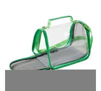 Butterfly Habitat - Mesh Caterpillar Growing House with Handle - Easy to Observe Foldable Transparent View Caterpillar Container for Family Adults Kids Friends Outdoor