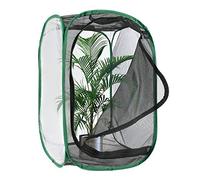 Butterfly Habitat Net Collapsible Insect Bug Habitat Cage Catcher Net Plant Cage Pop-up for Kids/Toddler Catching Crickets/Firefly/Caterpillars
