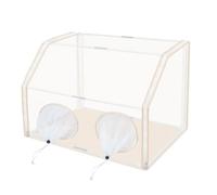 Butterfly Habitat Waterproof Small Pet Observation House Container | breathable mesh, waterproof base, adjustable drawstrings, 60x40x40cm, for small pet catching breeding observation