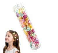 Butterfly Hair Clips 60 Pieces Strong Hold Mini Sparkly Barrette | Butterfly Clips for Women Girls Party Holiday Birthday Travel Concert Wedding Styling Colorful