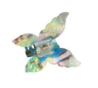 Butterfly Hair Clips - Butterfly Hair Accessories | Girly Half Up Hairstyle - Butterflies, Mixed Material, Claw Clip, Girly Half-up Hairstyle. New Korean Style, Elegant And Charming Temperament